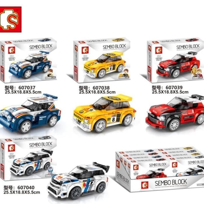 Brick Sembo Block   Famous Car Technic