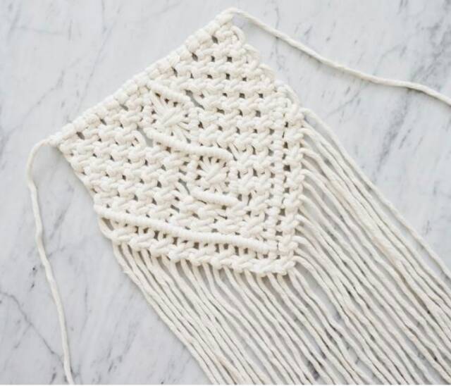 READY STOK) macrame bouquet wrapping / macrame wall hanging
