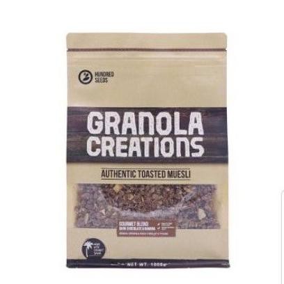 

Terbaru Granola Creations Dark Chocolate & Banana (Gourmet Blend) 1kg - Choco