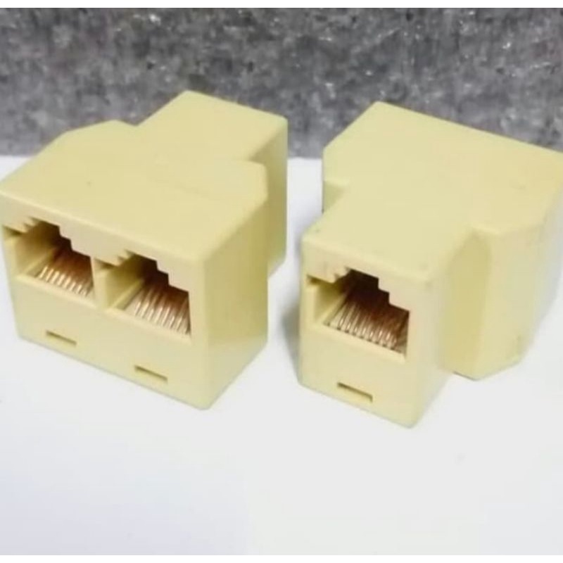 barel 1 ke 2/Barel UTP LAN  Ethernet Barrel Converter / sambungan kabel LAN 1 ke 2/connector kabel lan rj45