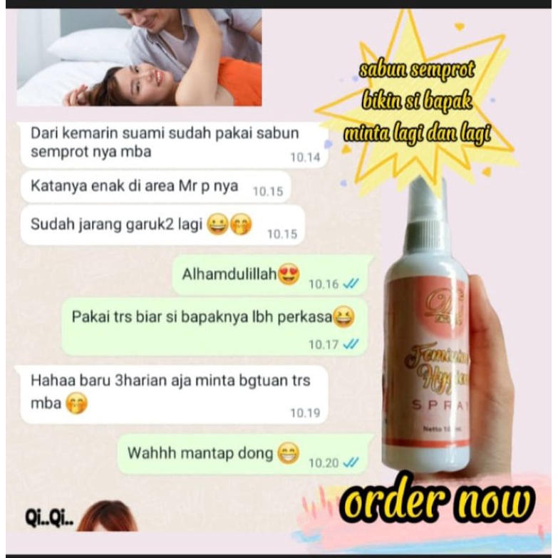 sabun spray feminine hygiene DL SKINCARE