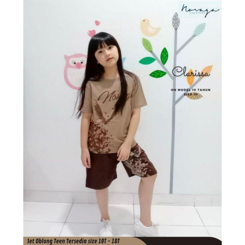 baju oblong anak laki dan perempuan setelean oblong novaga baju main anak laki dan perempuan