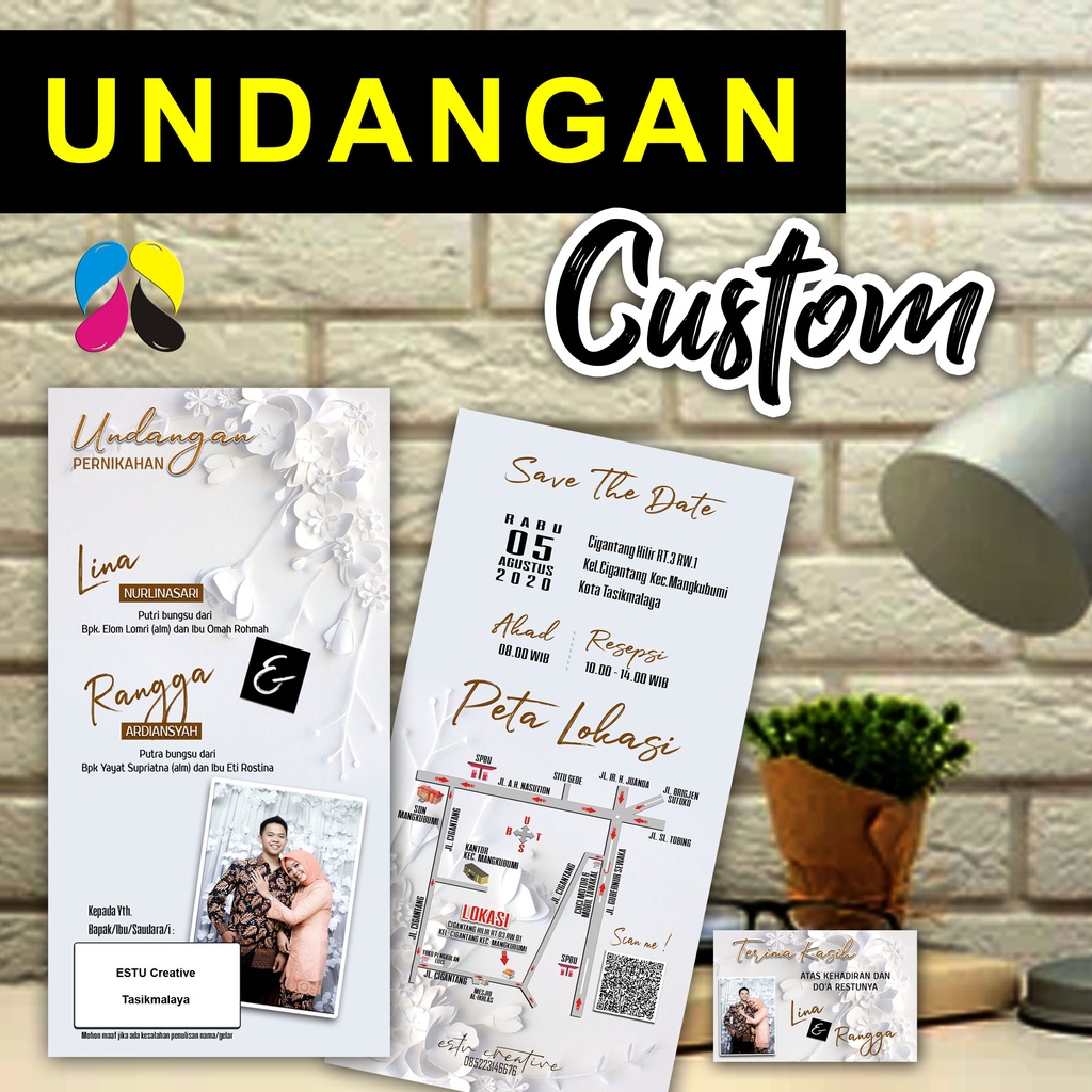 

UNDANGAN PERNIKAHAN CUSTOM SIMPLE ELEGANT KODE-UC01