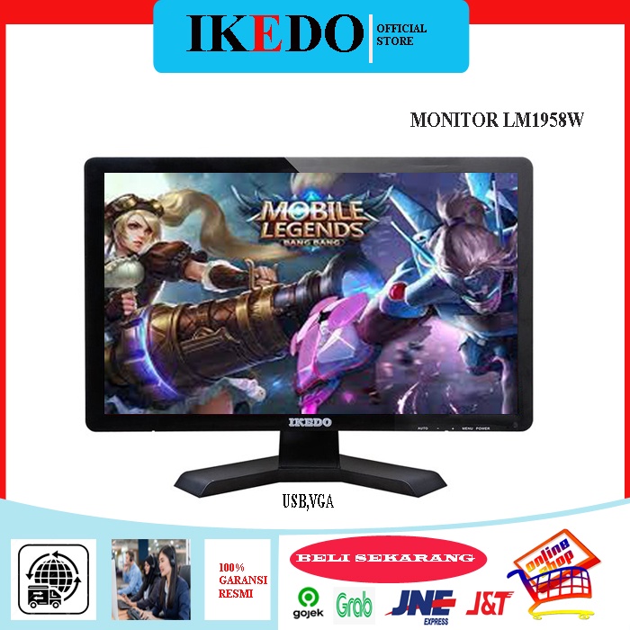 MONITOR LED 19 INCH IKEDO LM-1958W