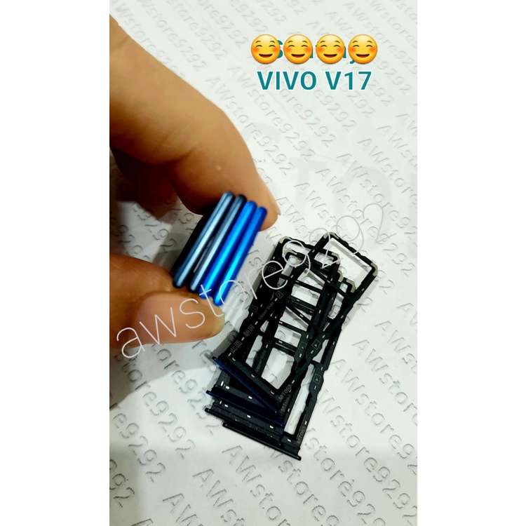 Slot Tempat Dudukan Kartu Simcard Sim card Lock Simtray Sim Tray VIVO V17