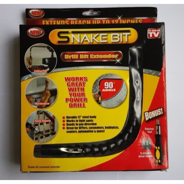 IKILOSHOP Snake Bit Drill Alat Obeng Bor Lengkap 90 Dengan Mata Obeng 16 pcs