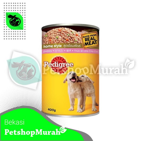 Makanan Anak Anjing Kaleng - Pedigree Puppy 400 Gram