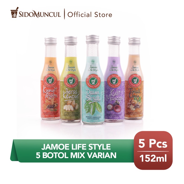 

Jamu Jamoe Life Style 5 botol Mix Varian (BERKUALITAS)