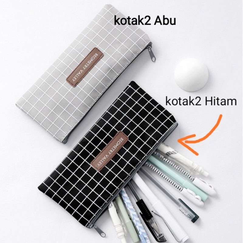 Tempat Pensil Life Style / Tempat Kosmetik / Kotak Pensil