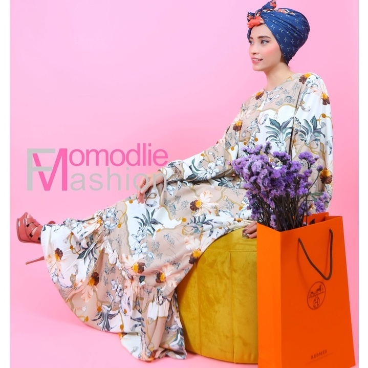 Long dress Lengan Panjang, Baju Santai Ibu Muda, Daster Long dress Remaja Kekinian, daster bali