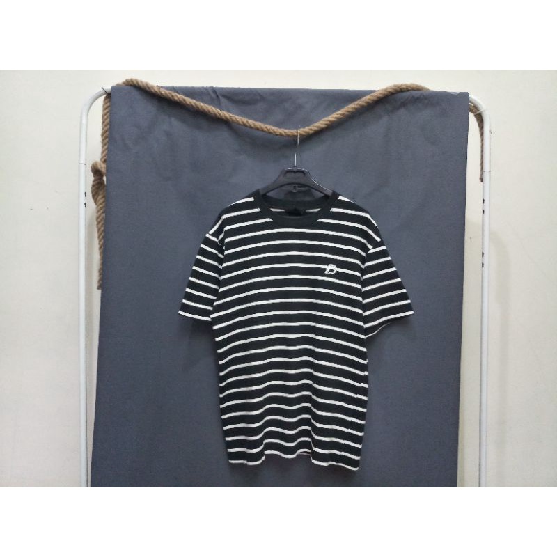 T-shirt stripe / garis garis by dear stalker (not varisty,rugby,wool,leather)