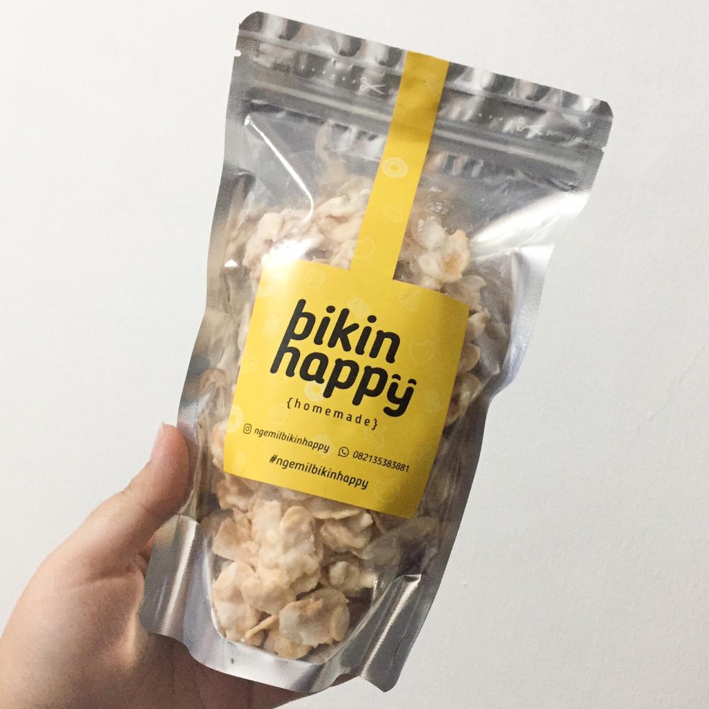 

HAPPY SNOW | cemilan | cemilan coklat | coklat | jajan coklat | coklat kriuk