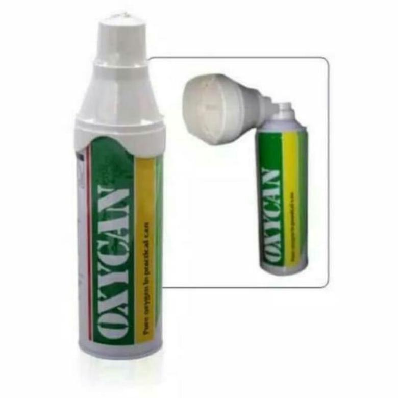 (PROMO SBP35) Oxycan Pure Oxygen In Practical Can Oksigen Portable 500cc ☆