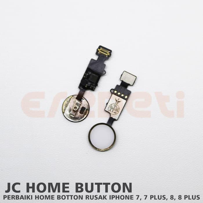 JC HOME BUTTON PERBAIKI HOME BOTTON RUSAK IPHONE 7 7PLUS 8 8PLUS - Emas Terjangkau