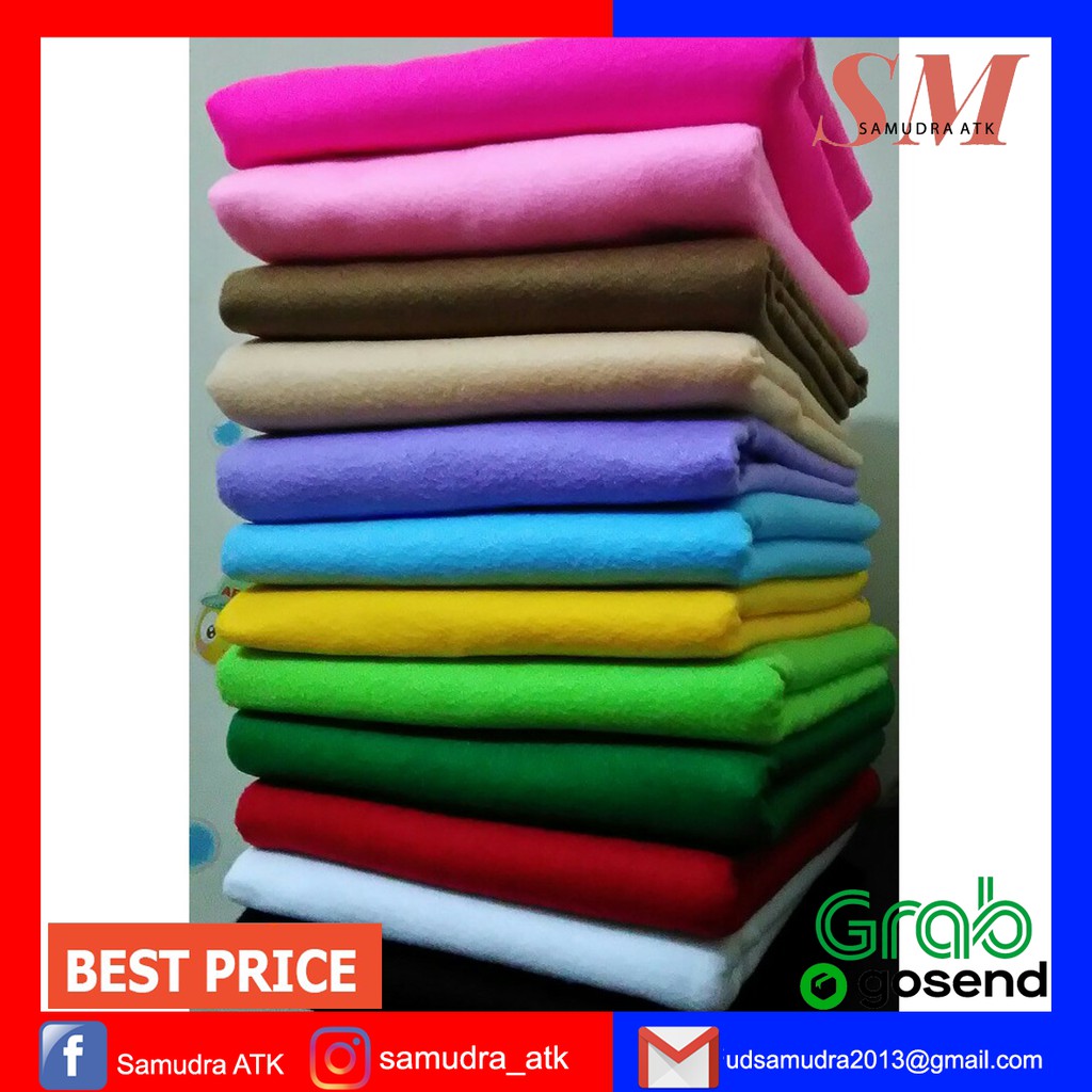 KAIN FLANEL METERAN Distributor ATK Lengkap - samudra.atk