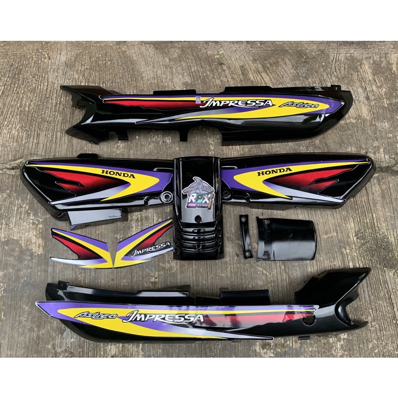 cover body astrea grand sabit body astrea grand impressa legenda list merah kuning impressa