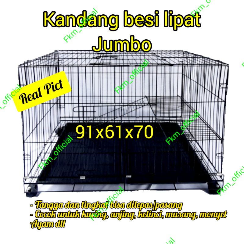 Kandang Kucing/Anjing/kelinci  90x60x70