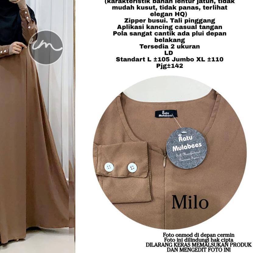 BIG SALE KODE-770 IRISH MAXY RATU ORI | GAMIS POLOS