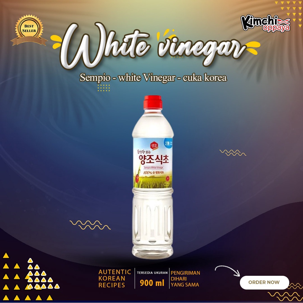 

Sempio - White Vinegar - Korea Sikcho 900Ml Cuka Korea