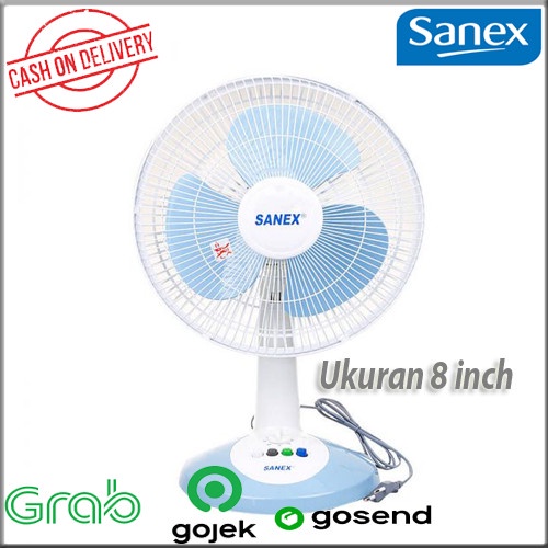 Kipas Angin Meja Desk Fan Sanex 8 inch angin sejuk kencang