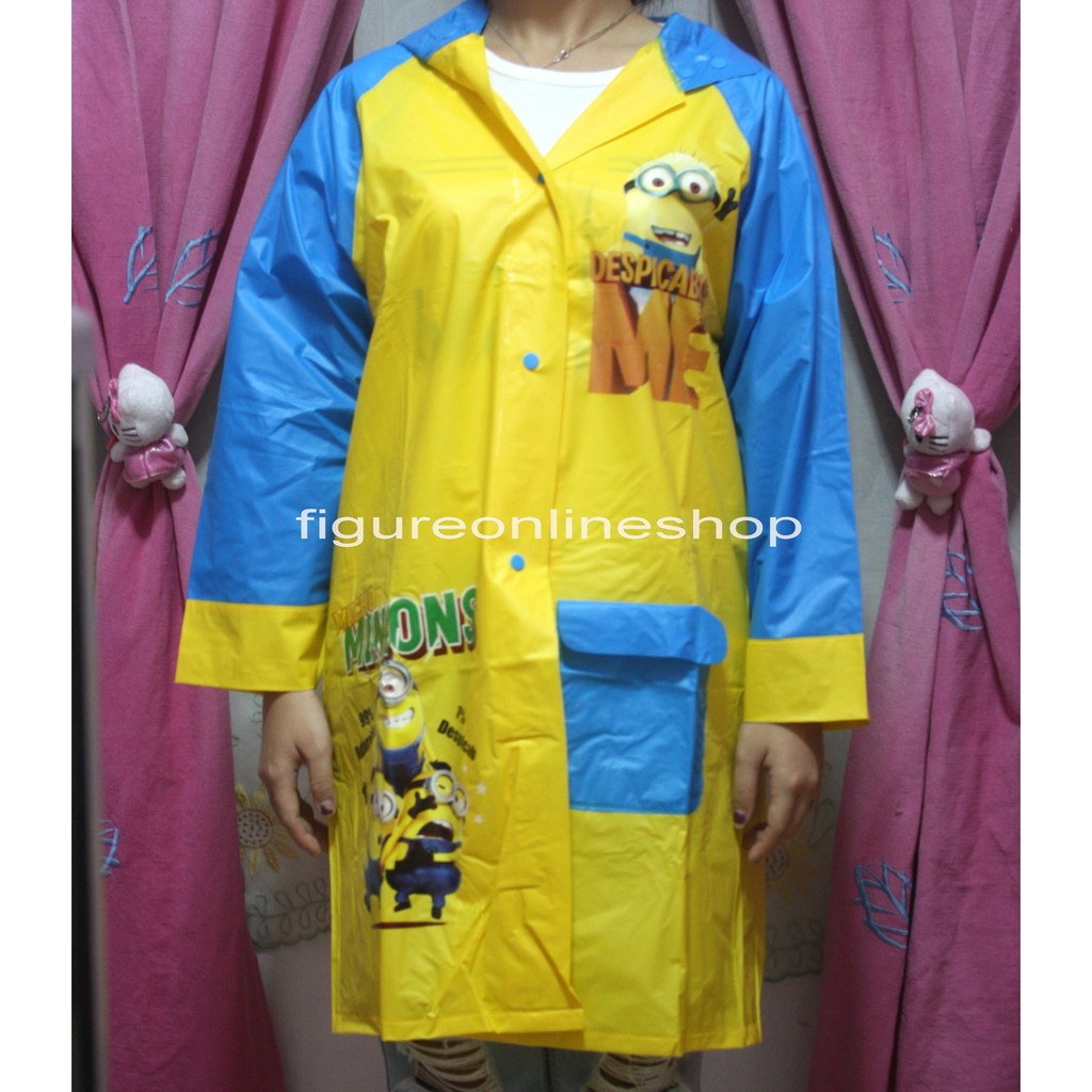 JAS HUJAN MINION SIZE 6, 8, 10, 12