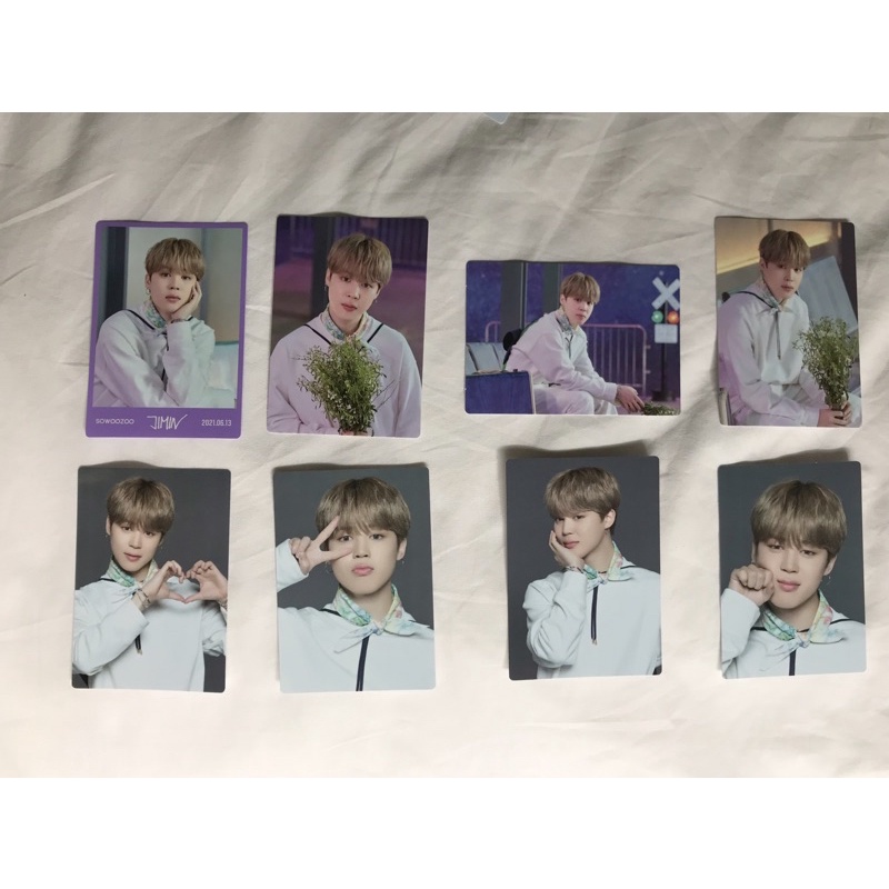Mini Photocars Sowozoo Jimin Official Set 8/8 unyel