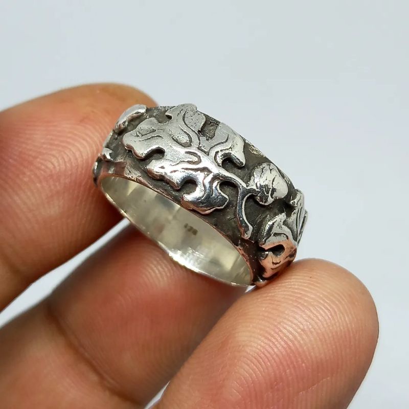 Cincin Ring Pria Wanita Perak Silver 925 vintage