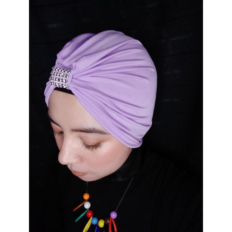 Turban Mutiara Dewasa | Turban Remaja | Turban Instan |
