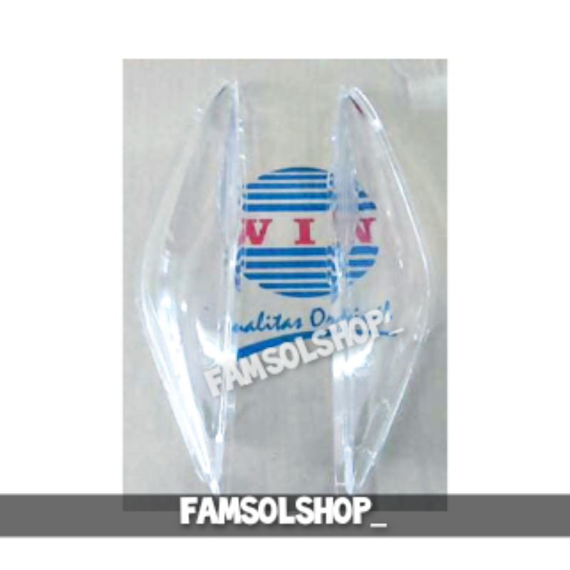 Mika Sen Depan Beat Karbu Mika Kaca Lampu Sein Depan 1 Set Kiri Kanan Win