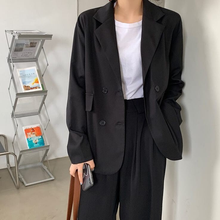 Ara Blazer Oversize Premium / Blazer Wanita Korea / Blazer Moscrepe Trendy Wanita Terbaru / Jas Wanita