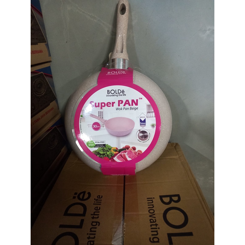 BOLDe Wok Pan 28 cm ORIGINAL | wajan ukuran 28cm