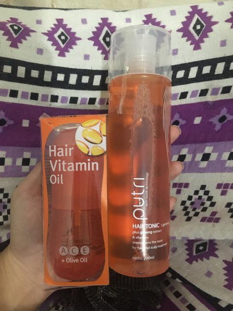  Lucido  L Hair Vitamin  Oil  50 ml vitamin  rambut  lucidol 