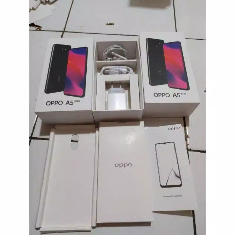 dus box kotak hp oppo A52020 fullshet FREE IMEI