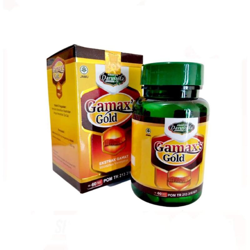 Kapsul Minyak Gamat Emas Darusyifa Jelly Gamat Gold Gamax's Gold Oil 60 Kapsul