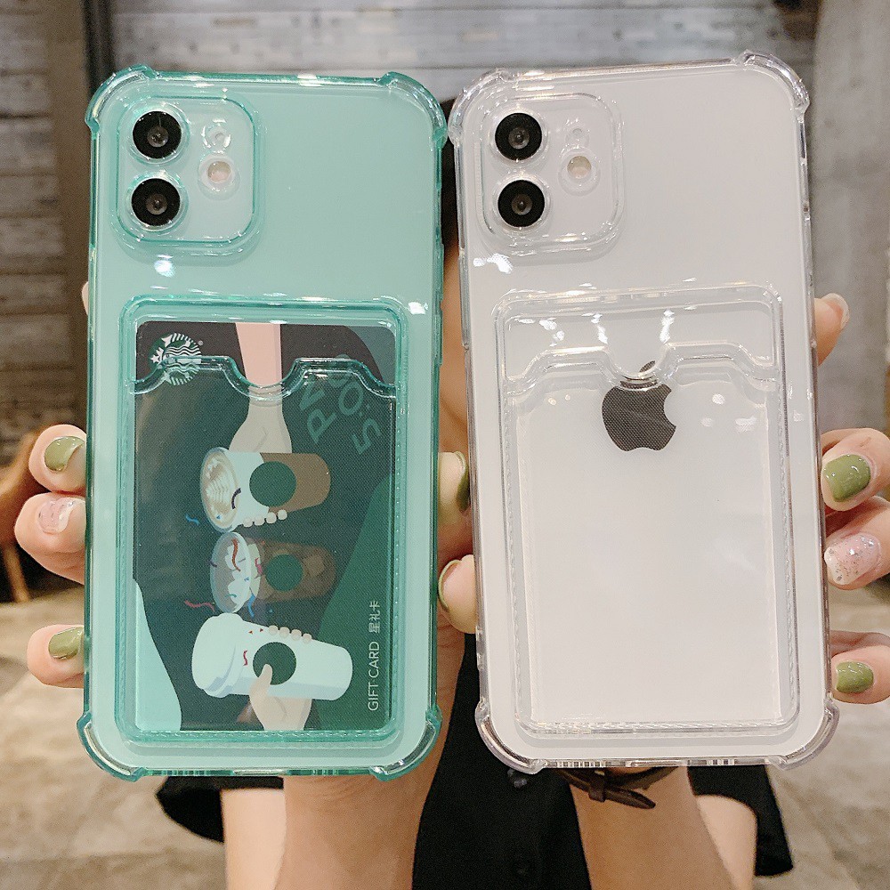 IPHONE Bening Dompet case Cover case Penutup Casing Untuk Iphone11 12 13 14 Pro MAX Plus X XS MAX Xr 78 Plus SE 2020