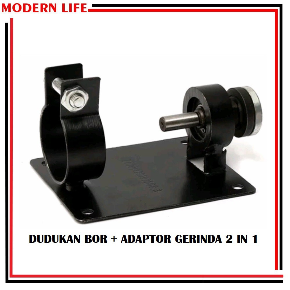 Dudukan Bor Adaptor Stand Holder Ke Gerinda Meja Gergaji