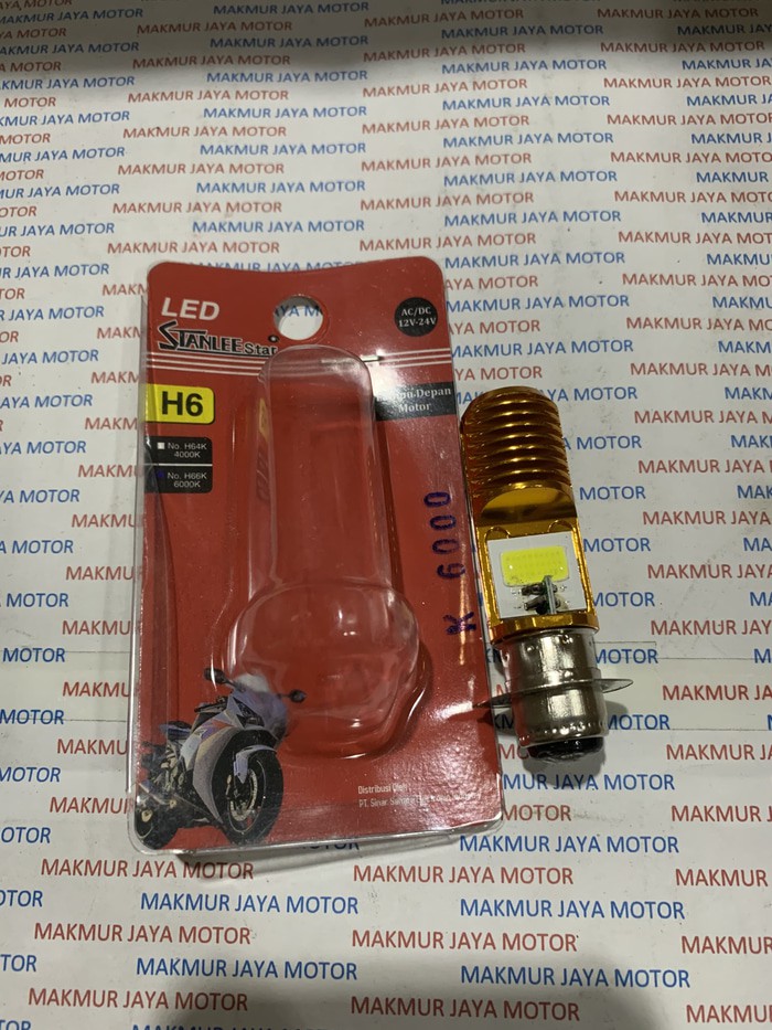 Bohlam, Lampu LED Bebek, Matic AC / DC 12V 6000K Putih Stanlee Star