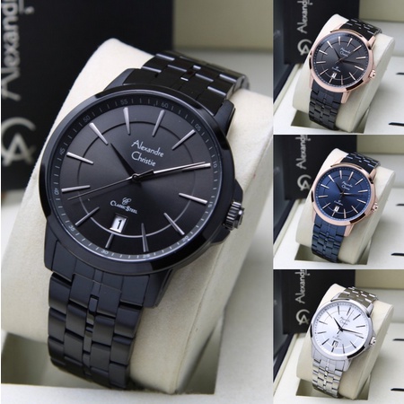 Jam tangan pria original Alexandre Christie AC8655/ac8655/8655/AC8655