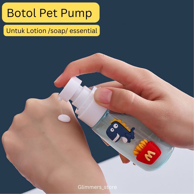 Botol Pet Refill sabun/lotion size 60ml dan 100ml