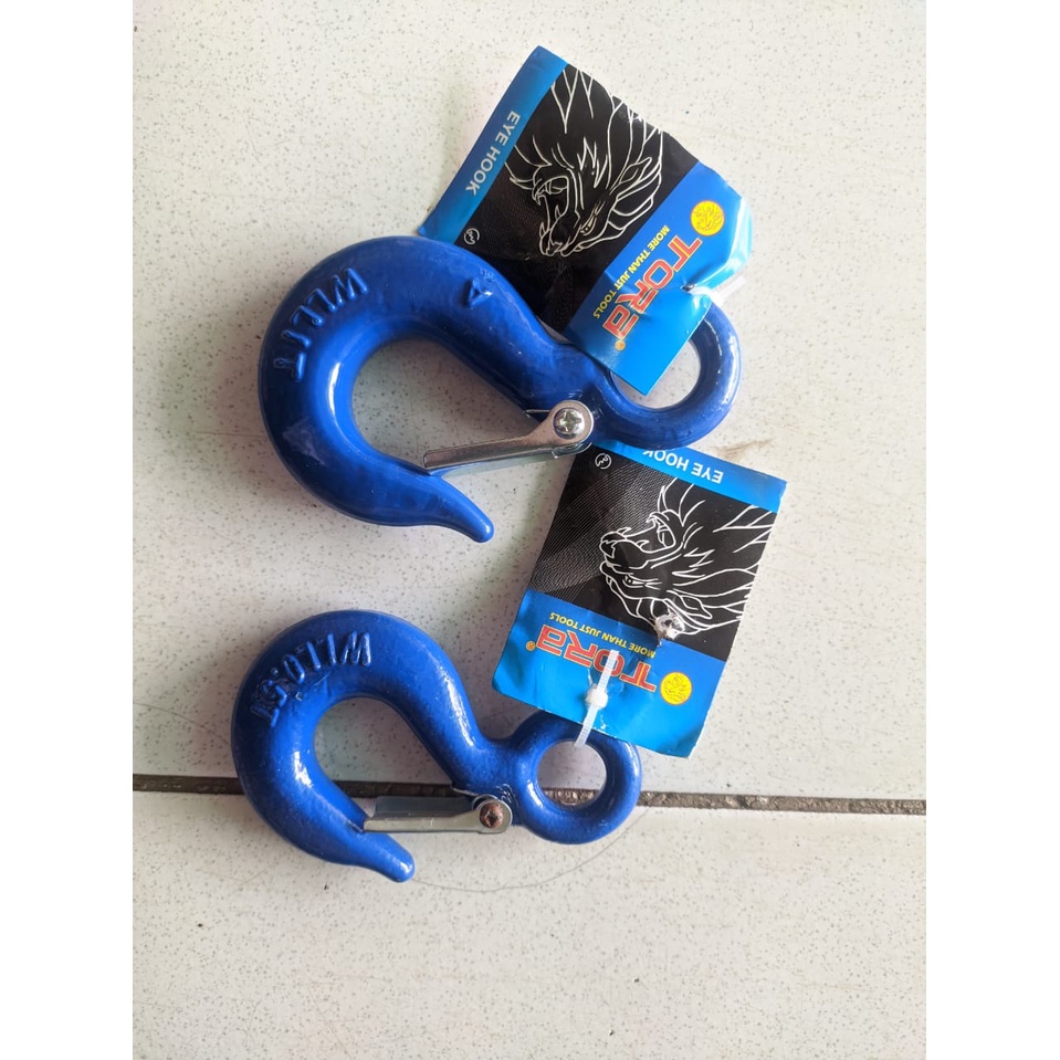 ORI BOOSS!!Cargo hook / Eye hook / Gantungan barang beban 1&amp; 0,5ton Tora - Original