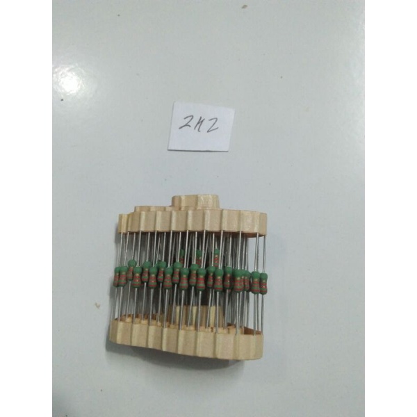 R resistor 2k2 1/4 watt - Resistor 2k2 seperempat wat