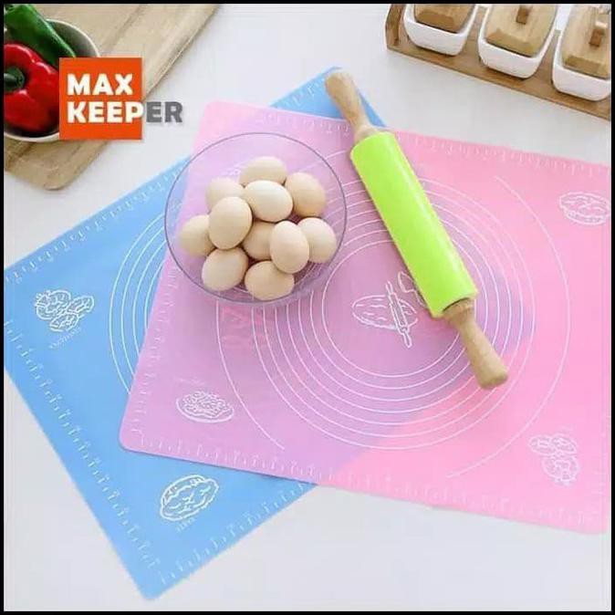 WN05 ALAS ADONAN KUE ROTI SILIKON / ALAS ROLLING ADONAN BAKING SILIKON