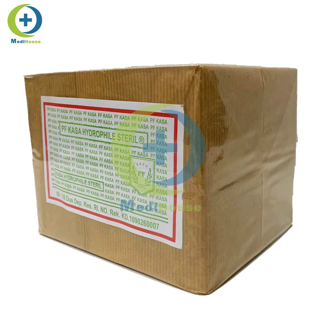Kasa Steril Box Besar Isi 10 Pak Kassa Hidrofil
