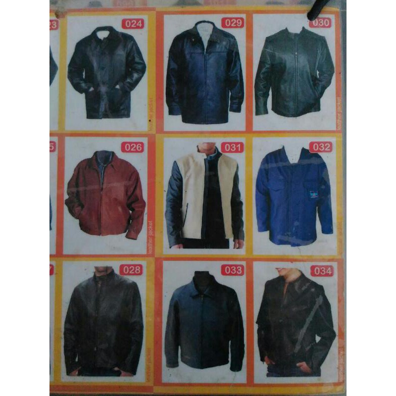 Jaket kulit asli magetan