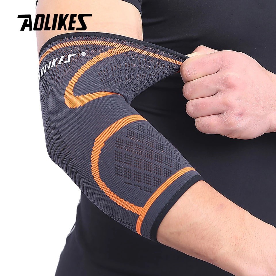 AOLIKES 7547 Premium Elbow Support - Elastic Sleeve / Deker Pelindung Siku Tangan