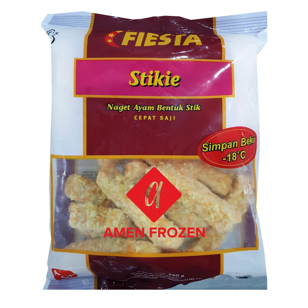 FIESTA STIKIE 250G Nugget Ayam Stiki Fiesta 250g | Shopee