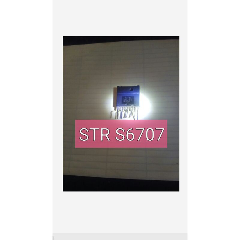 STR S6707.strs 6707