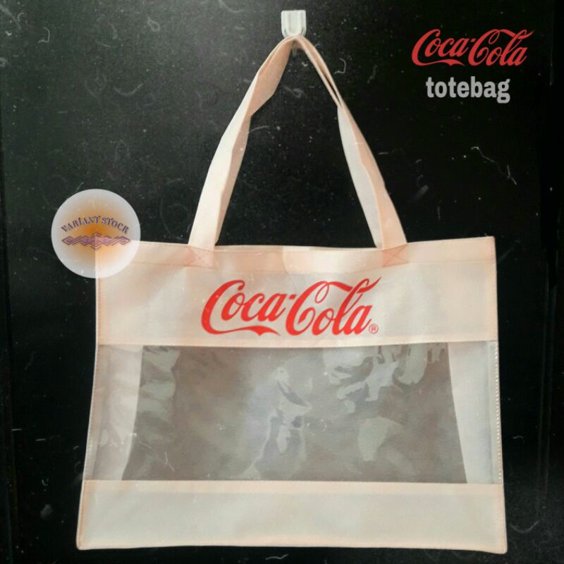 Coca Cola Shopping Totebag Tas Belanja Coca Cola