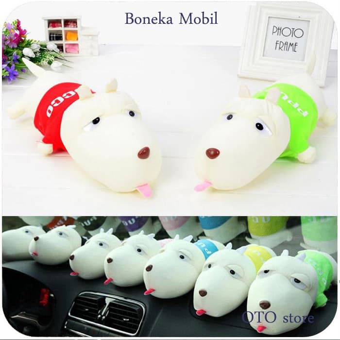 barokah boneka mobil cute dog