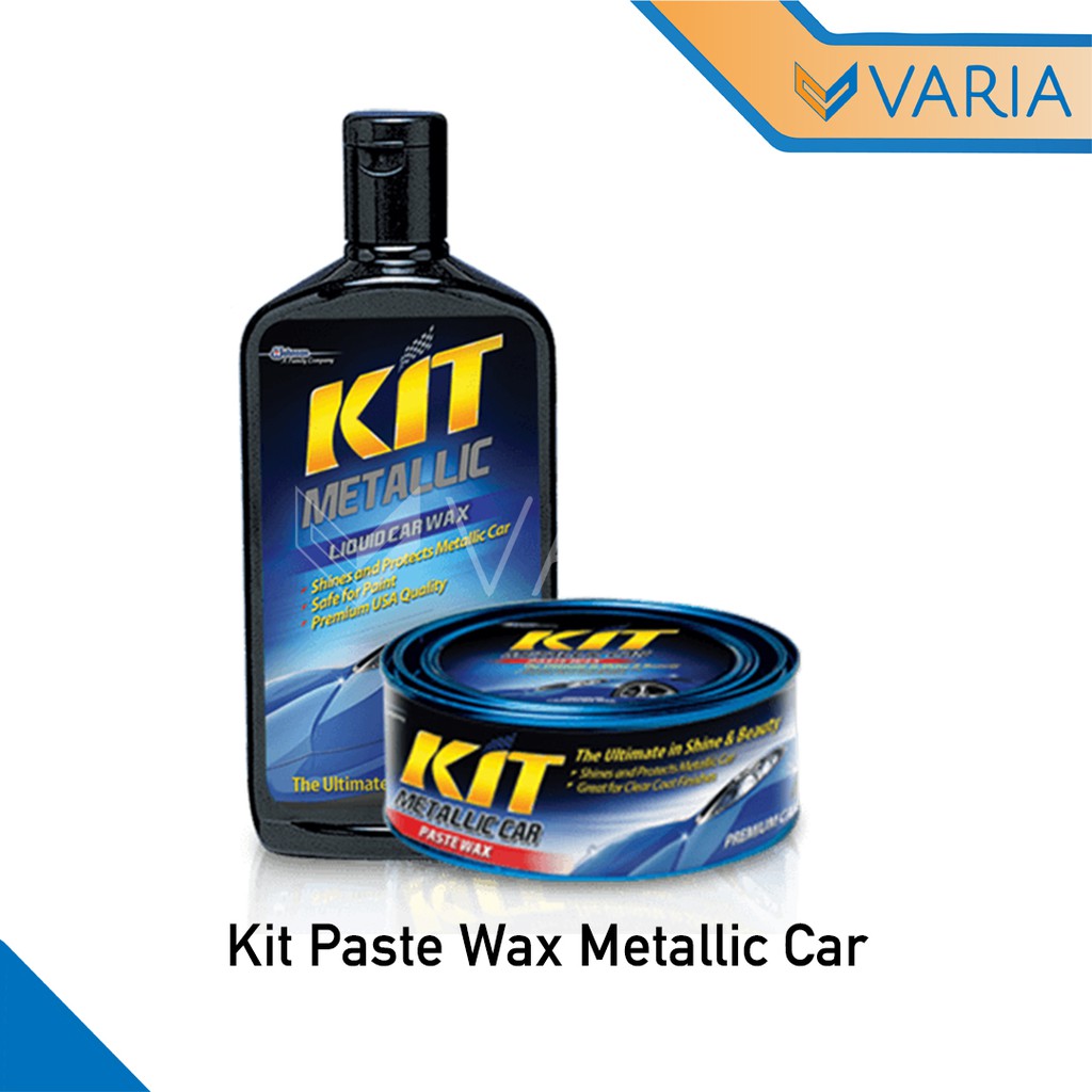 Kit Metallic Liquid Car Wax 275 ml Pengkilap Pelindung Cat Metalik